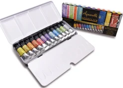 Sennelier Zestaw akwareli l’Aquarelle Iridescent - - 12 x 10 ml