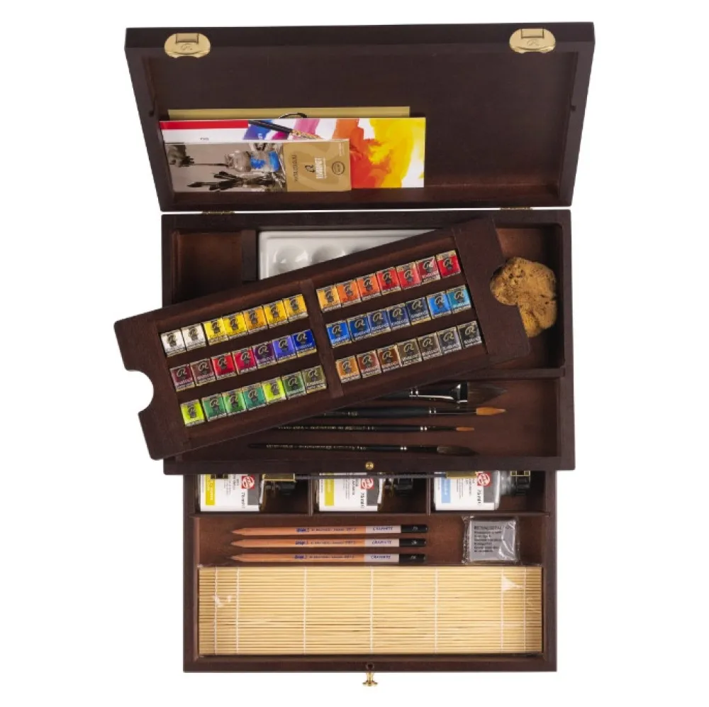 Rembrandt Zestaw akwareli Master w półkostkach - - 42 kolory