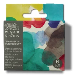 Winsor & Newton Zestaw akwareli Professional Mindful - - 6 x 5 ml > Farby Akwarelowe