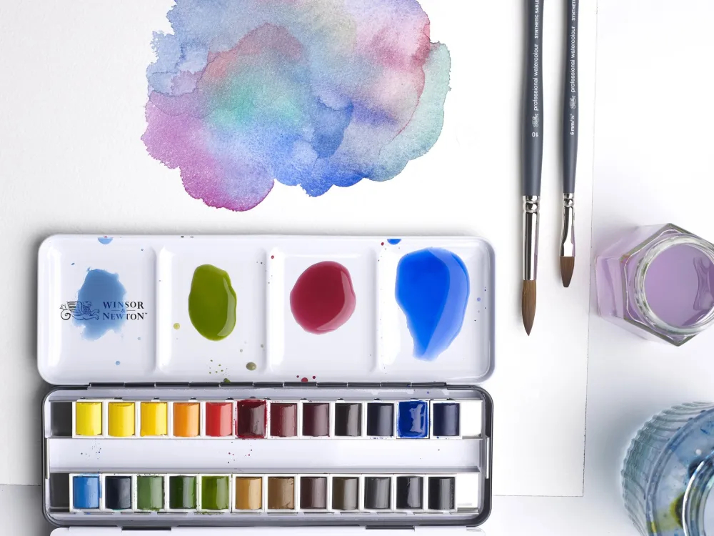 Winsor & Newton Zestaw akwareli Professional Winsor - - 6 x 5 ml > Farby Akwarelowe