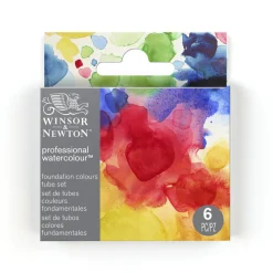 Winsor & Newton Zestaw akwareli Professional Foundation - - 6 x 5 ml > Farby Akwarelowe