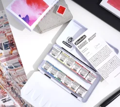 Schmincke Zestaw akwareli w półkostkach Horadam Aquarell - x PaperConcept - 12 szt.