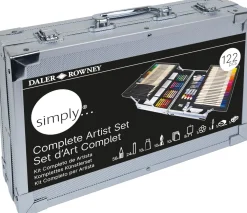 Daler Rowney Zestaw artystyczny Complete Art Set w walizce - - 122 szt.
