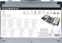 Daler Rowney Zestaw artystyczny Complete Art Set w walizce - - 122 szt.
