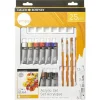 Daler Rowney Zestaw artystyczny z akrylami Acrylic Set - - 25 szt. > Farby Akrylowe