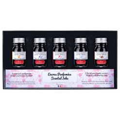 J.Herbin Zestaw atramentów zapachowych - - 5 x 10 ml