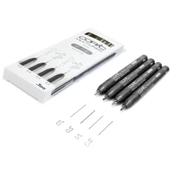 Copic Zestaw cienkopisów Multiliner - Grays 4 szt.