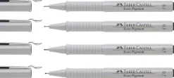 Faber-Castell Zestaw cienkopisów Ecco Pigment - - 4 szt.