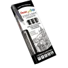 Pentel Zestaw cienkopisów kalibrowanych Pointliner - - czarne, 5 szt. > Markery, Brushpeny I Pisaki