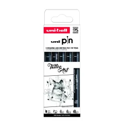 Uni Zestaw cienkopisów kreślarskich Pin 200 Sketching - - 5 szt. ><noscript><img width=