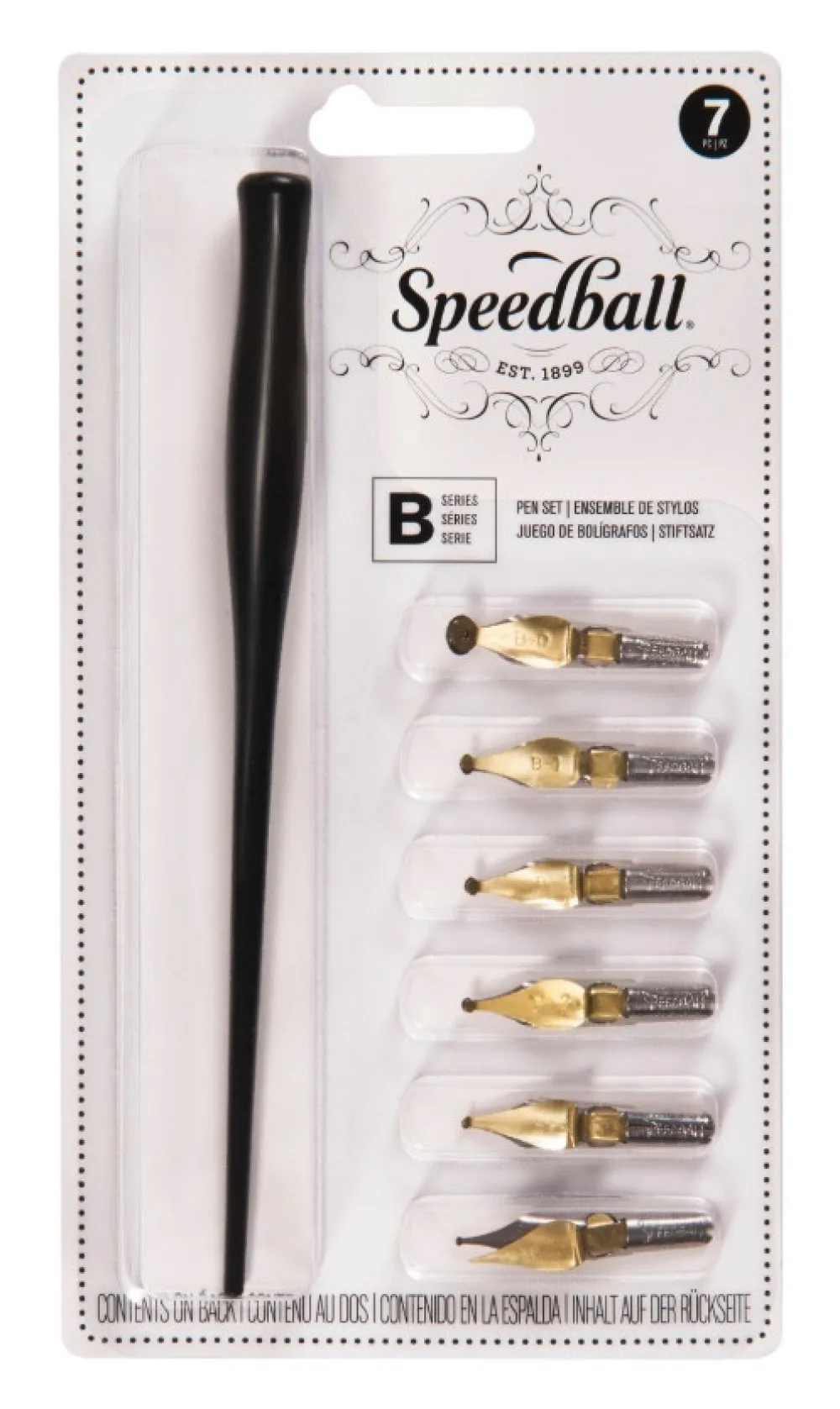 Speedball Zestaw do kaligrafii B-Series - - 7 szt.