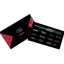 J.Herbin Zestaw do kaligrafii - - Belle Epoque Calligraphy Gift Set, 7 szt. ><noscript><img width=