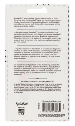 Speedball Zestaw do kaligrafii Oblique - - 7 szt.