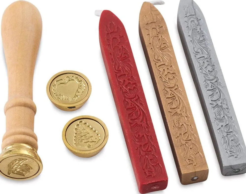 Manuscript Zestaw do lakowania 3 Designs Sealing Set -