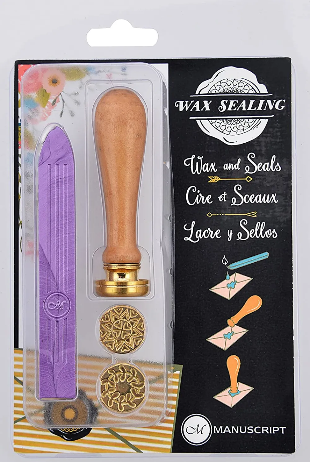 Manuscript Zestaw do lakowania - - Decorative Sealing Set Trends