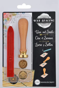 Manuscript Zestaw do lakowania - - Decorative Sealing Set Emotions