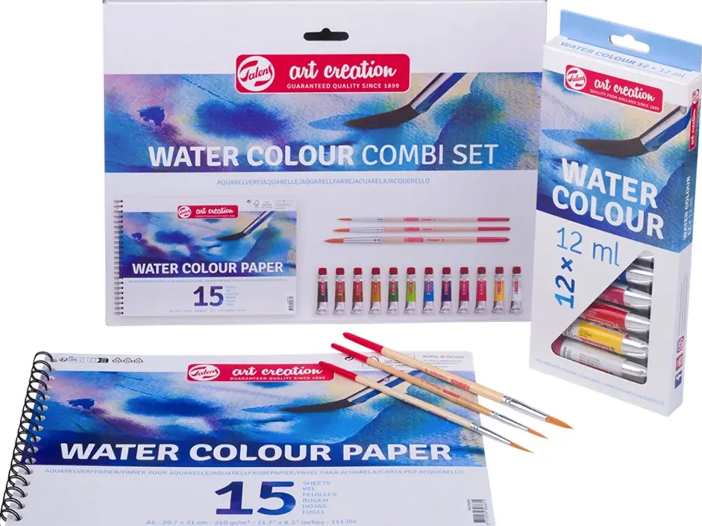 Talens Art Creation Zestaw do malarstwa akwarelowego Combi - - 16 szt.