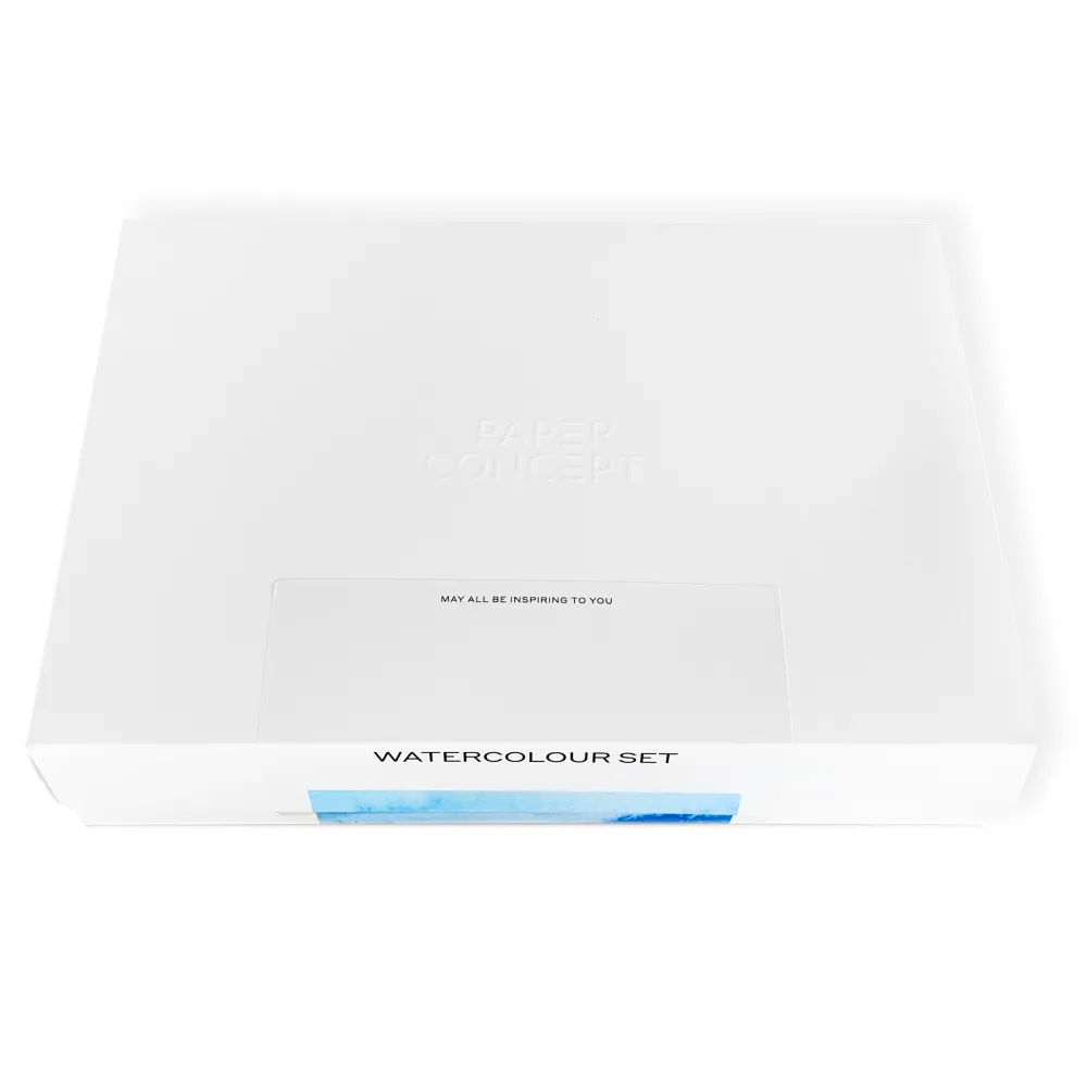 PaperConcept Zestaw do malarstwa akwarelowego Watercolour Set -