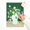 Rico Design Zestaw do malowania po numerach - - Tulips Bouquet