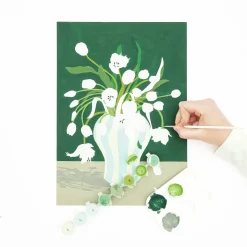 Rico Design Zestaw do malowania po numerach - - Tulips Bouquet