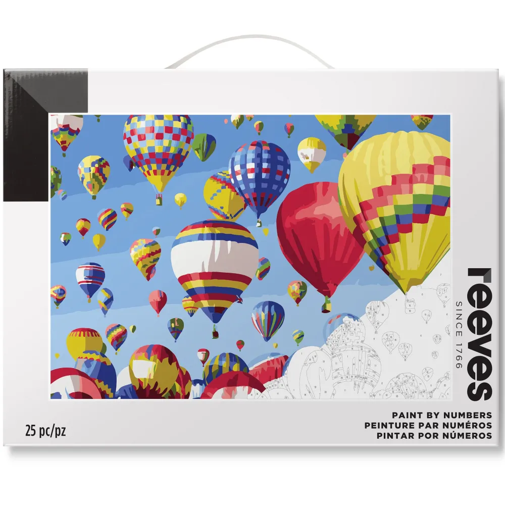 Reeves Zestaw do malowania po numerach - - Balloons