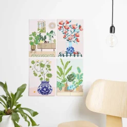 Rico Design Zestaw do malowania po numerach - - Geranium