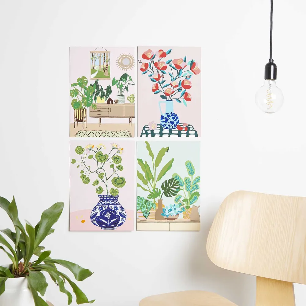 Rico Design Zestaw do malowania po numerach - - Camelia