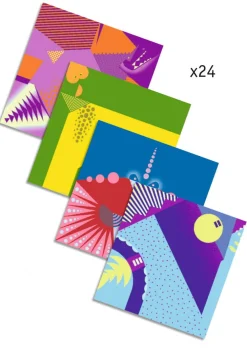 Djeco Zestaw do origami - - Dinozaury, 24 szt.
