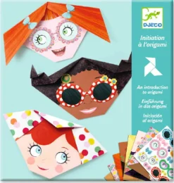 Djeco Zestaw do origami - - Wesołe twarze, 24 szt. ><noscript><img width=
