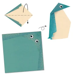 Djeco Zestaw do origami - - Zwierzęta polarne, 24 szt. ><noscript><img width=