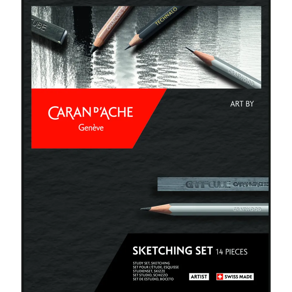 Caran d'Ache Zestaw do szkicowania Artist Sketching Set - - 14 szt.