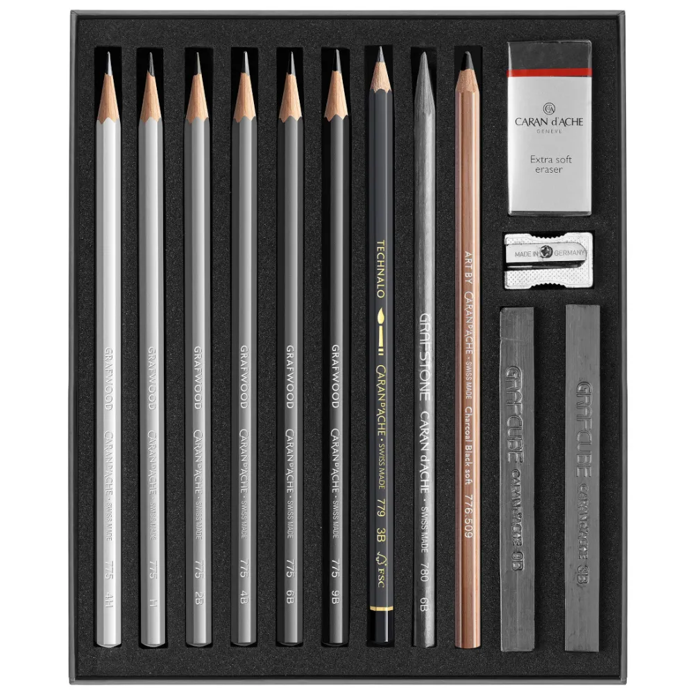 Caran d'Ache Zestaw do szkicowania Artist Sketching Set - - 14 szt.