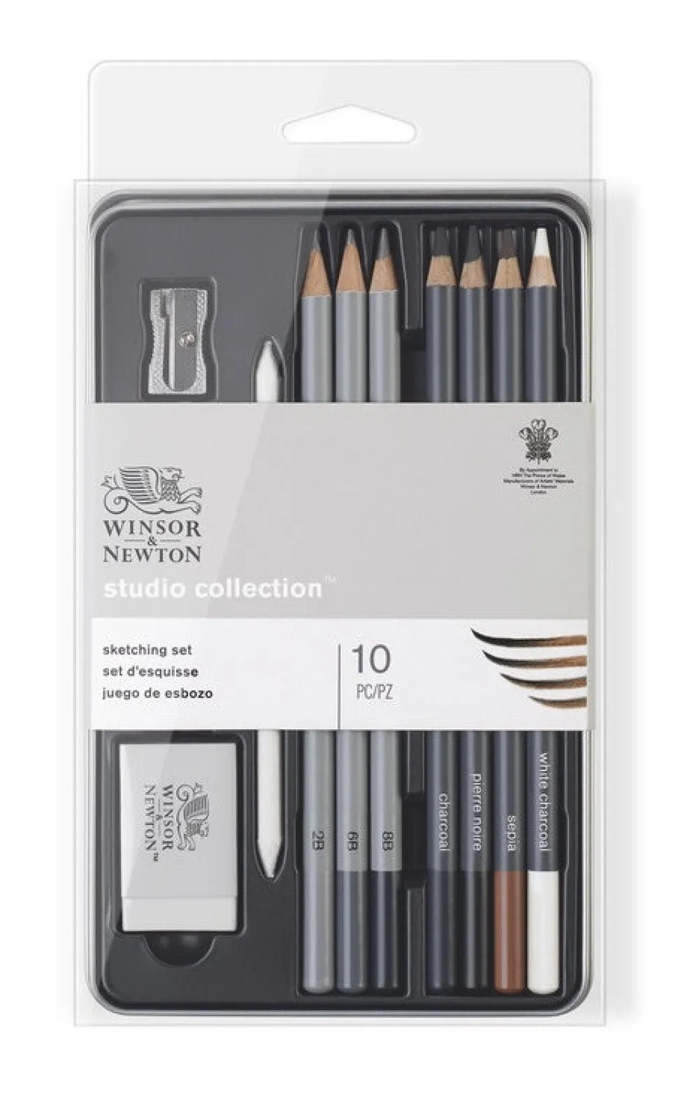Winsor & Newton Zestaw do szkicowania - - 10 szt. > Zestawy Do Rysunku