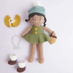 Rico Design Zestaw do szydełkowania Ricorumi Dollies - - City Girlfriends