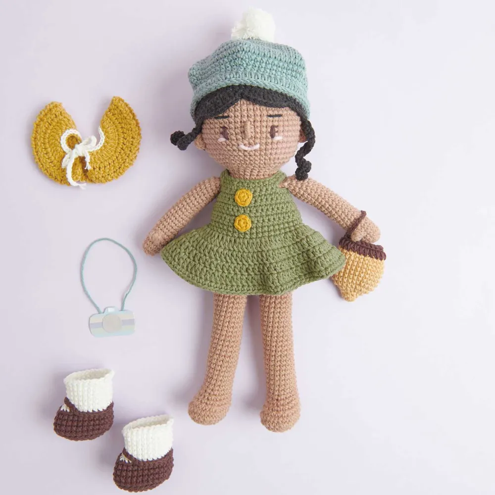 Rico Design Zestaw do szydełkowania Ricorumi Dollies - - City Girlfriends