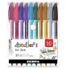 Zebra Zestaw długopisów żelowych Doodler'z Fashion & Neon - - 10 kolorów > Długopisy Żelowe
