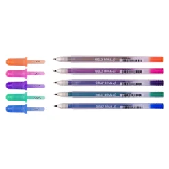Sakura Zestaw długopisów żelowych Gelly Roll Silver Shadow - - 5 szt.