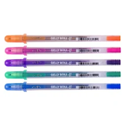 Sakura Zestaw długopisów żelowych Gelly Roll Silver Shadow - - 5 szt.