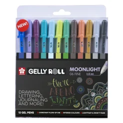 Sakura Zestaw długopisów żelowych Gelly Roll Moonlight - - Cosmos, 12 szt. > Długopisy Żelowe|Markery, Brushpeny I Pisaki