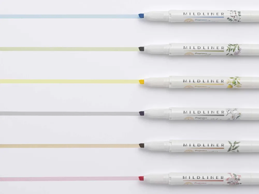 Zebra Zestaw dwustronnych zakreślaczy Mildliner Fragrance - - 6 szt. > Markery, Brushpeny I Pisaki