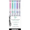 Zebra Zestaw dwustronnych zakreślaczy Mildliner Favorites - - 5 kolorów