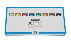 Schmincke Zestaw farb akrylowych Akademie - - 8 kolorów x 60 ml ><noscript><img width=