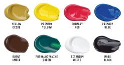 Liquitex Zestaw farb akrylowych Basics Acrylic - - 8 kolorów x 75 ml > Farby Akrylowe