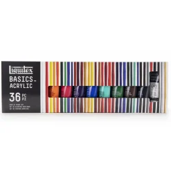 Liquitex Zestaw farb akrylowych Basics Acrylic - - 12 kolorów x 22 ml > Farby Akrylowe