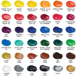 Liquitex Zestaw farb akrylowych Basics Acrylic - - 36 kolorów x 22 ml
