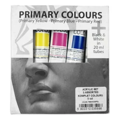 Renesans Zestaw farb akrylowych Colours - - 5 x 20 ml > Farby Akrylowe