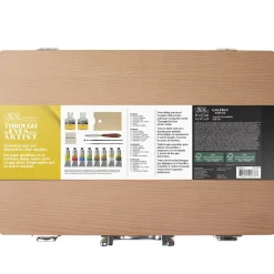 Winsor & Newton Zestaw farb akrylowych Galeria z akcesoriami - - 15 szt.