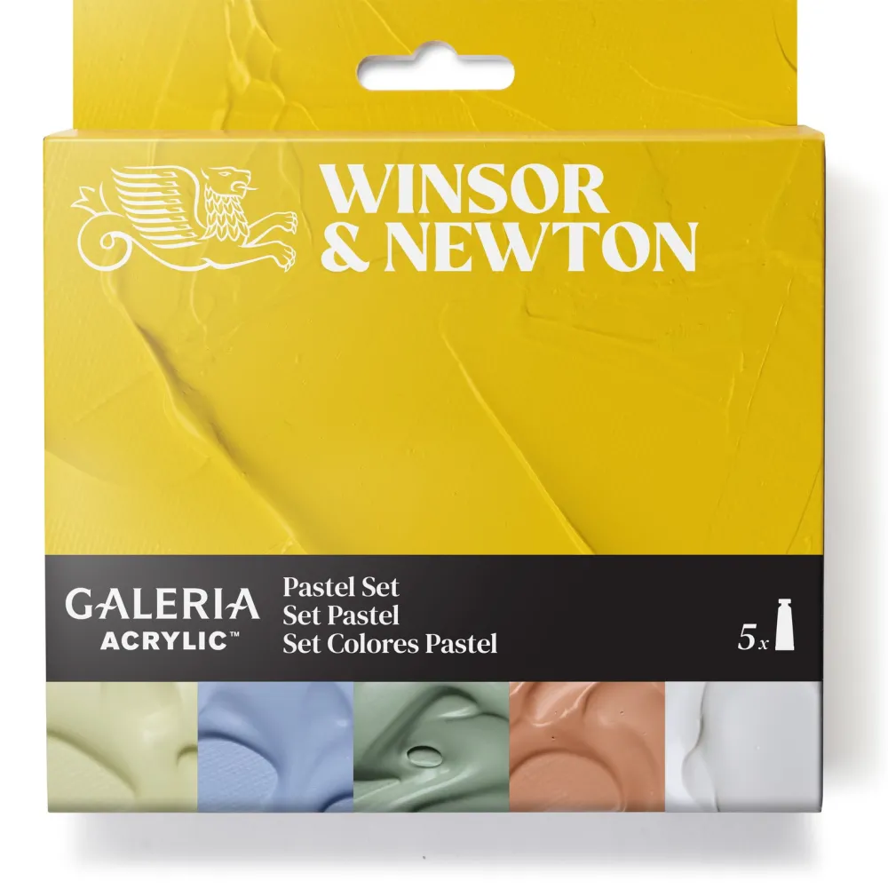 Winsor & Newton Zestaw farb akrylowych Galeria - - Pastel 6 szt. > Farby Akrylowe