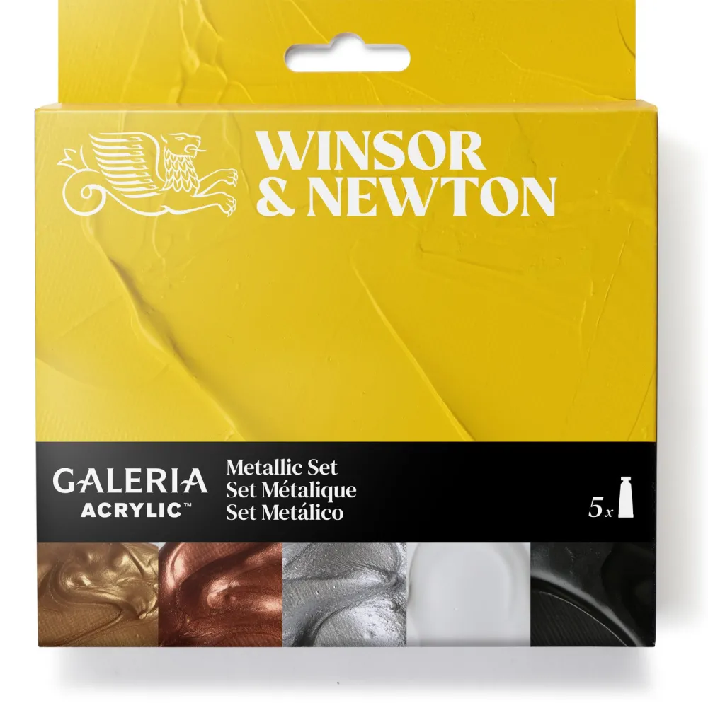 Winsor & Newton Zestaw farb akrylowych Galeria - - CMYK 6 szt. > Farby Akrylowe