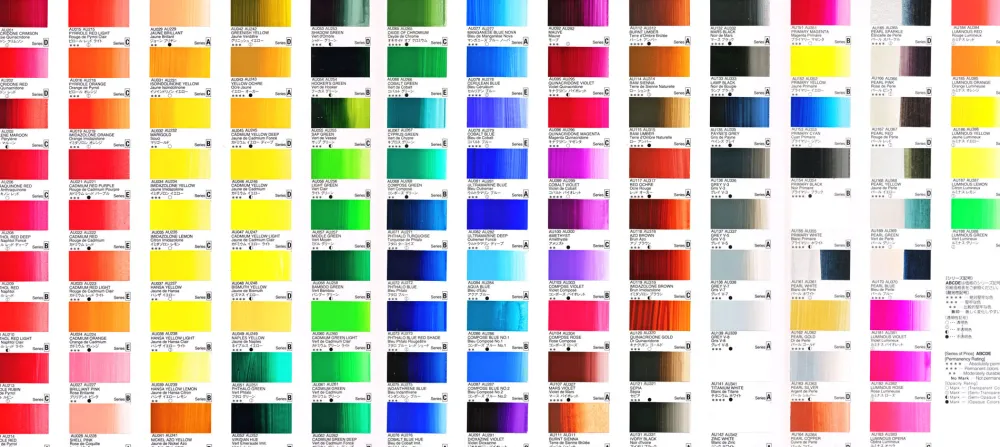 Holbein Zestaw farb akrylowych Heavy Body Acrylic, School Set - - 15 kolorów > Farby Akrylowe